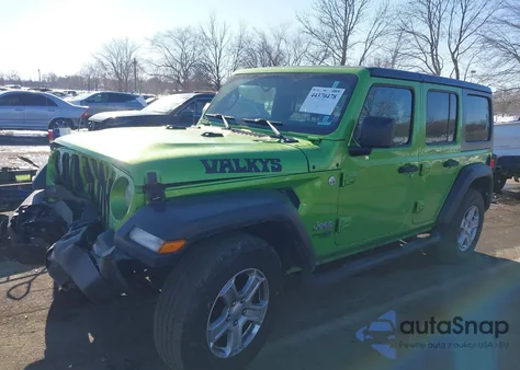 2019 Jeep Wrangler Unlimited Sport S 4X4 z USA, uszkodzony, nr VIN 1C4HJXDG8KW538252